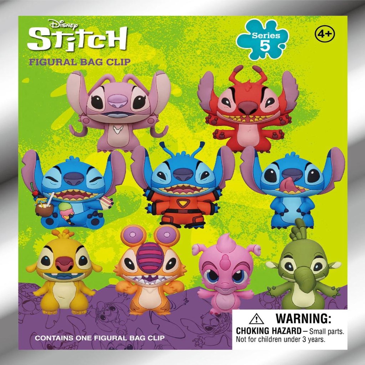 Lilo & Stitch - 3D PVC Bag Clips Series 5 Blind Bag