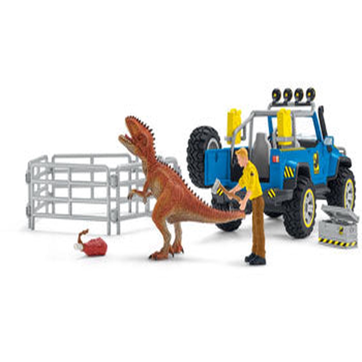 Schleich - Offroad Vehicle with Dino Outpost