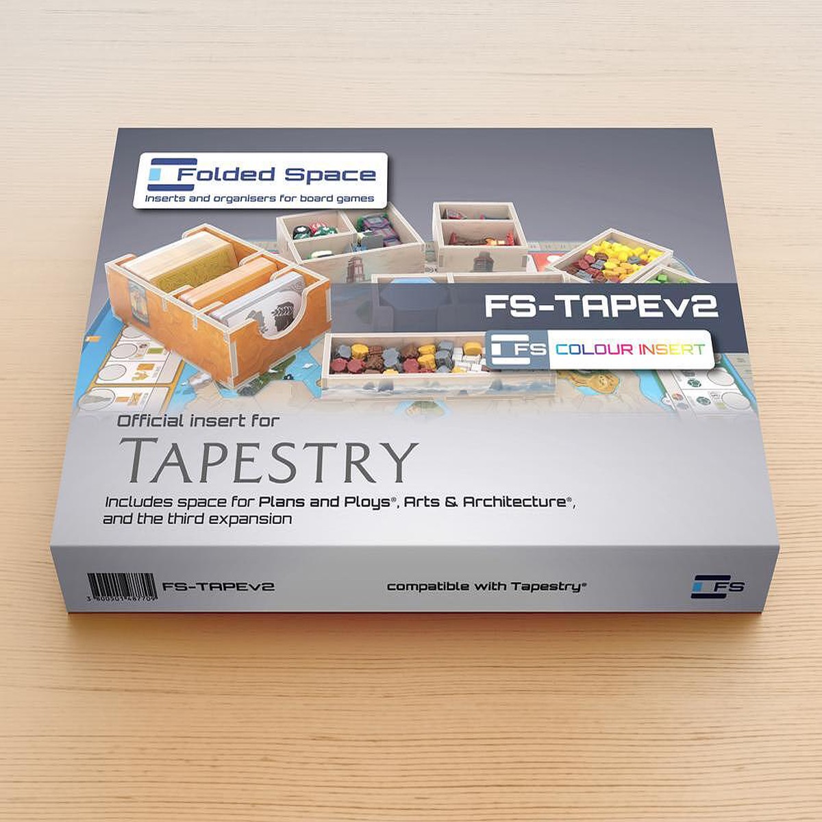 Folded Space - Game Inserts for Tapestry (Updated Version)