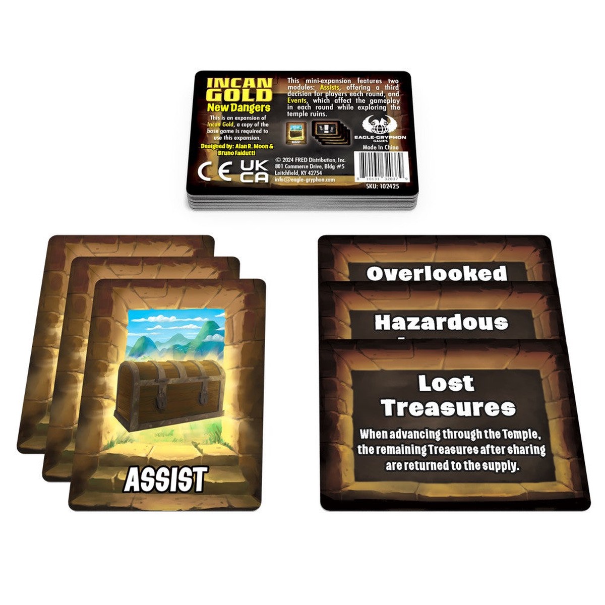 Hot Sale Incan Gold: New Dangers Expansion