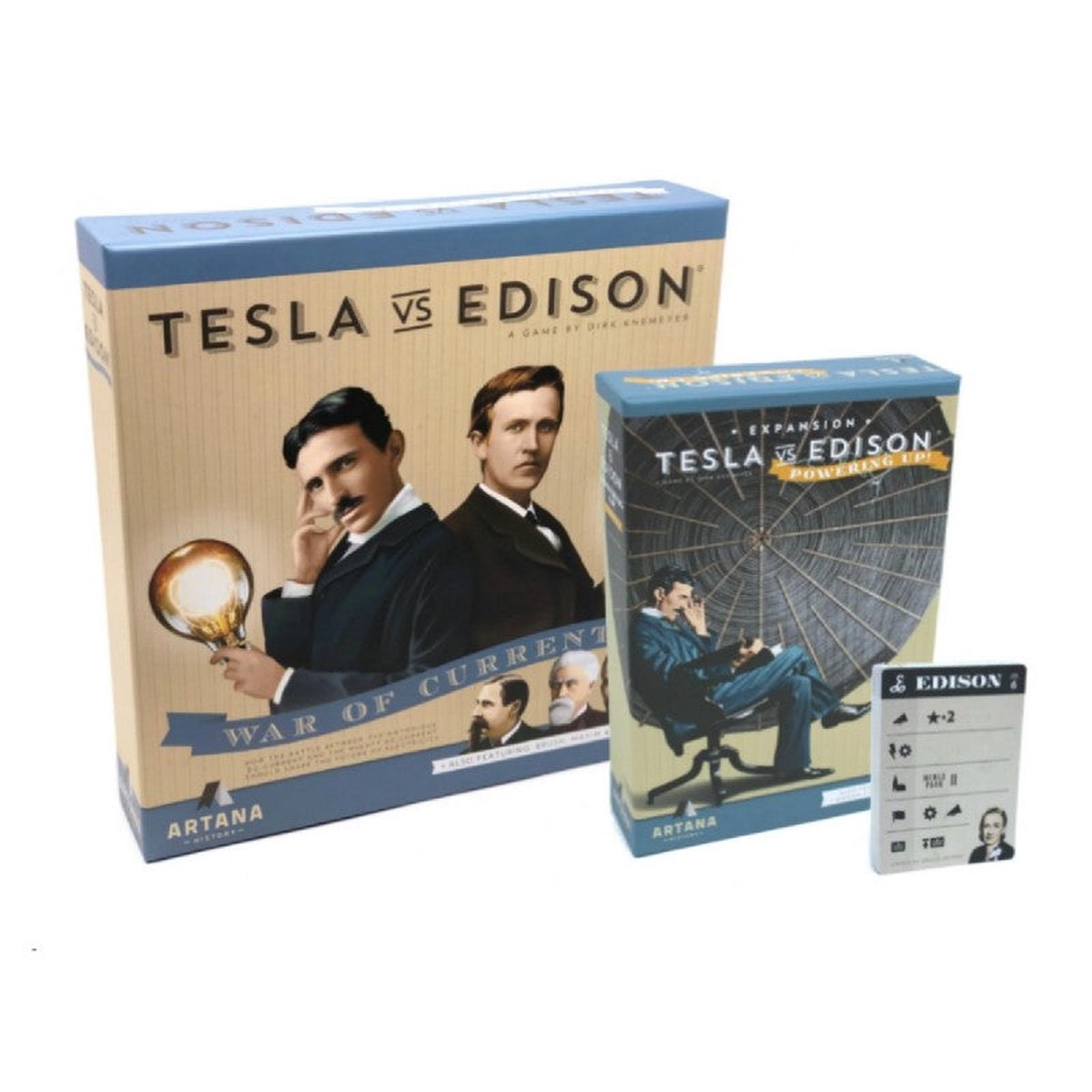 Tesla vs. Edison: Powering Up! Bonus AI Pack