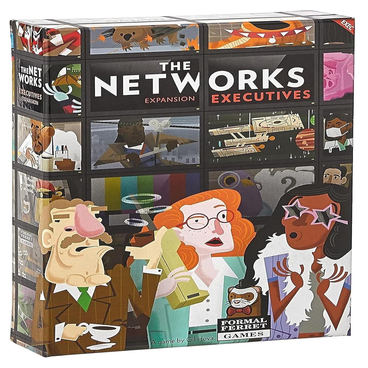 The Networks: On the Air Expansion - 1-5 Players