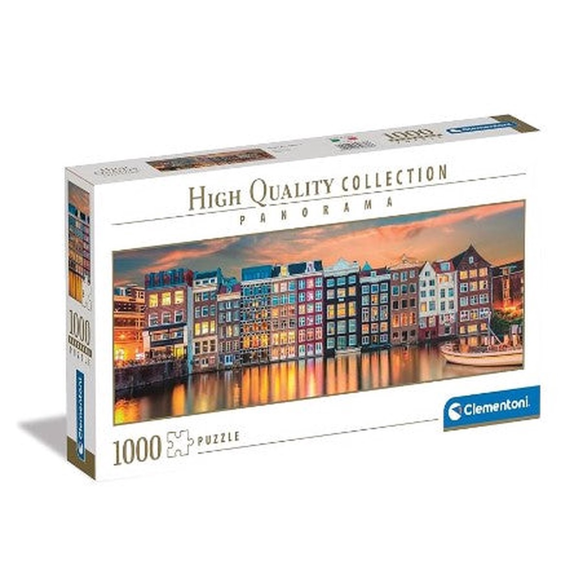 Bright Amsterdam 1000 Piece Jigsaw (High Quality)