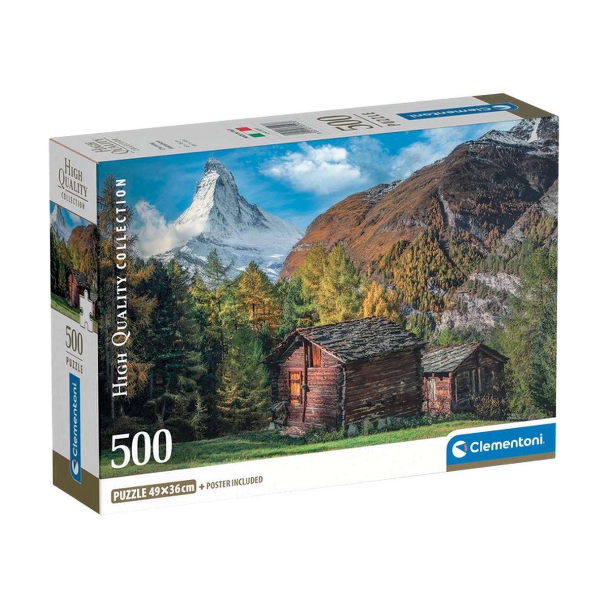 Charming Matterhorn 500 Piece Jigsaw (Compact)