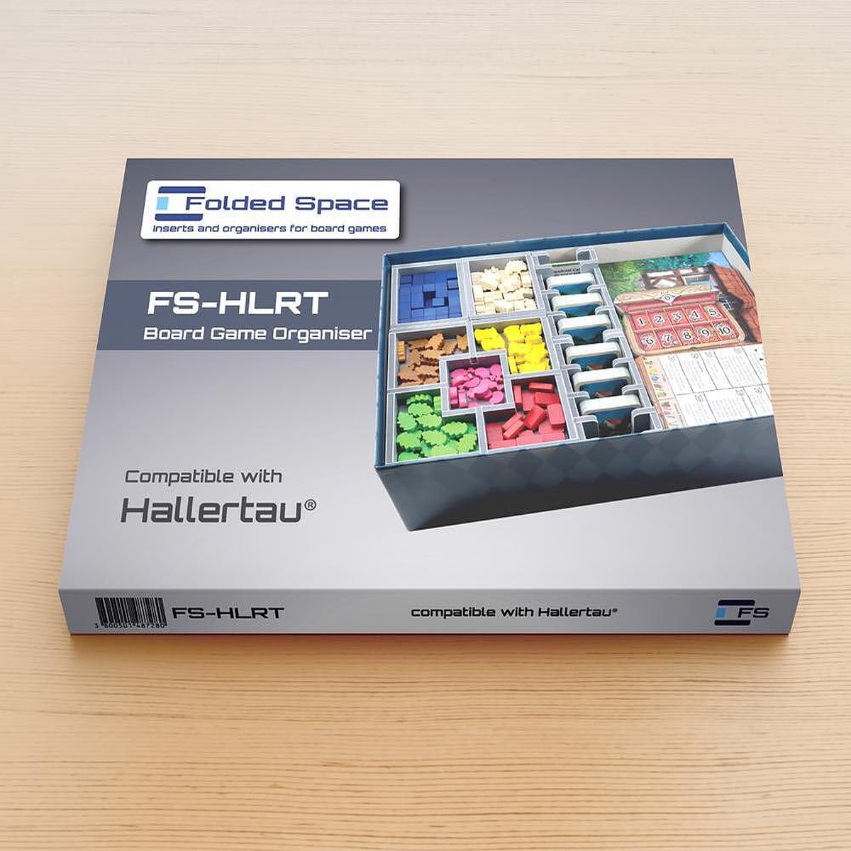Folded Space - Game Inserts for Hallertau