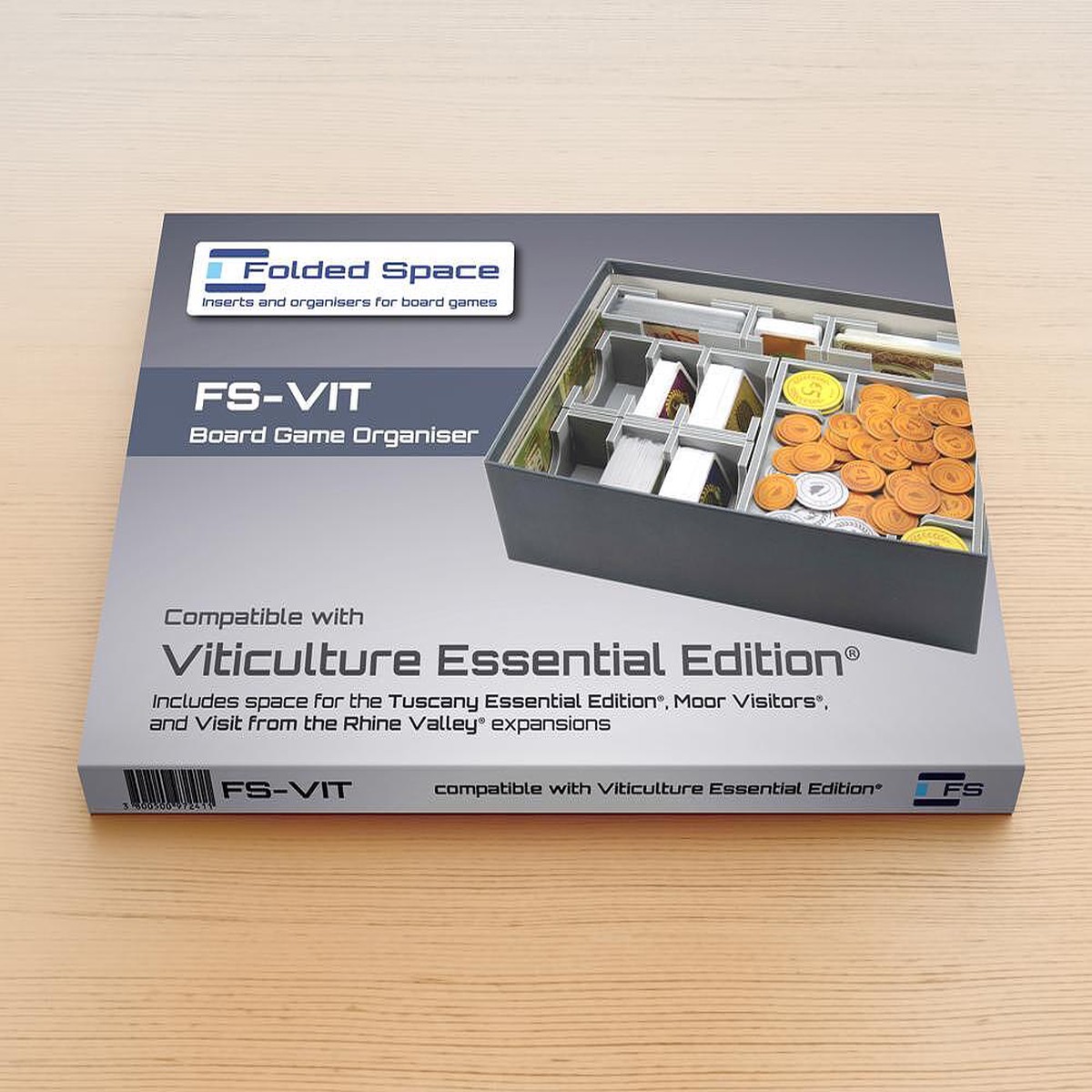Folded Space - Game Inserts for Viticulture Essential Edition