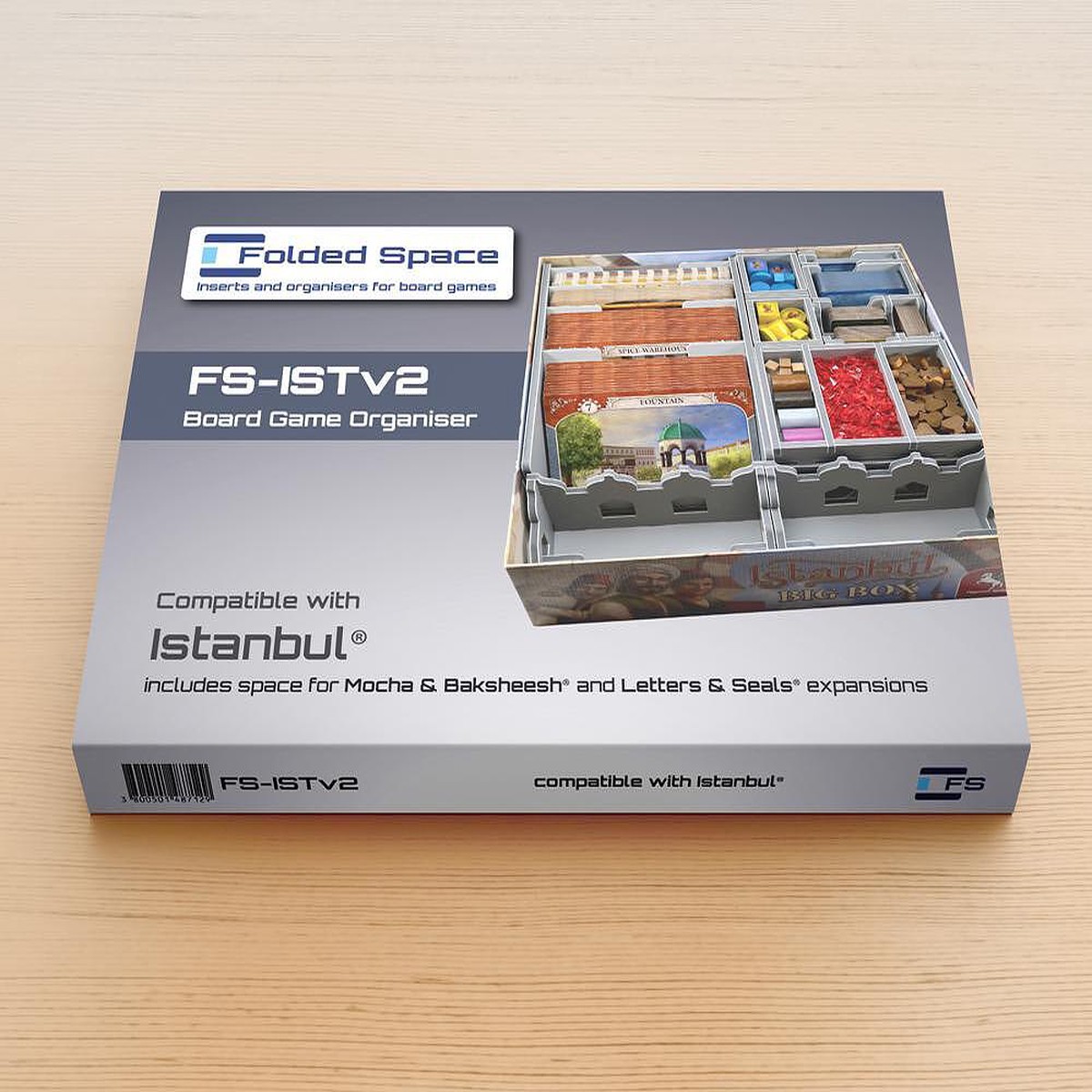Folded Space - Game Inserts - Istanbul / Istanbul Big Box and Expansions