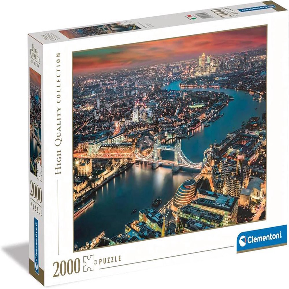 London Aerial View 2000 Piece Jigsaw (High Quality)