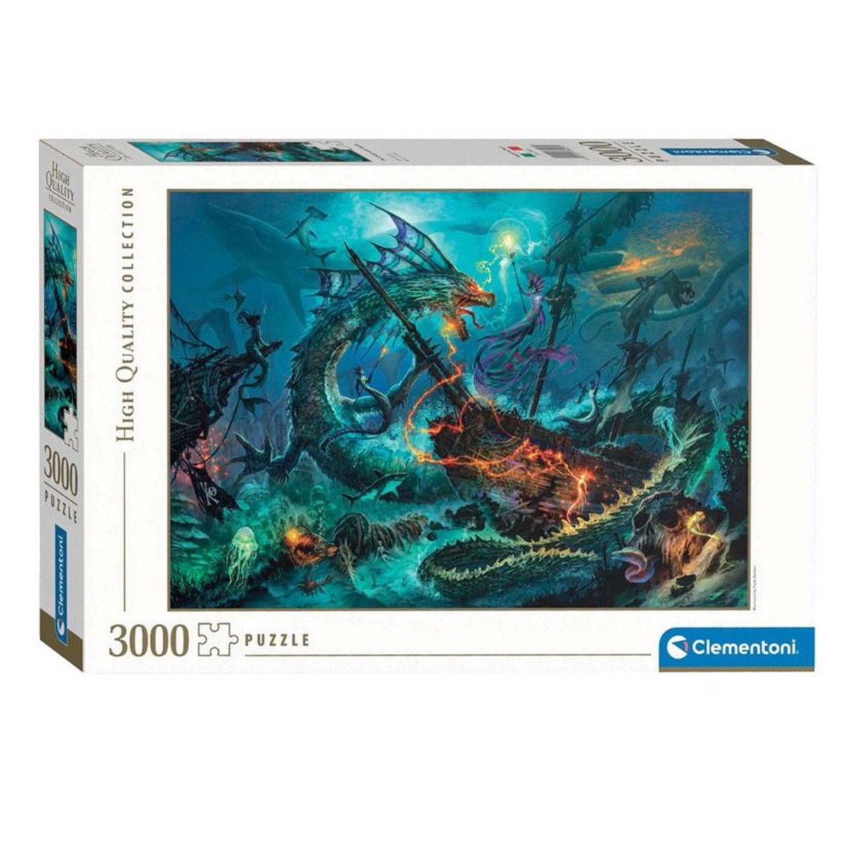 The Underwater Battle 3000 Piece Jigsaw (High Quality)