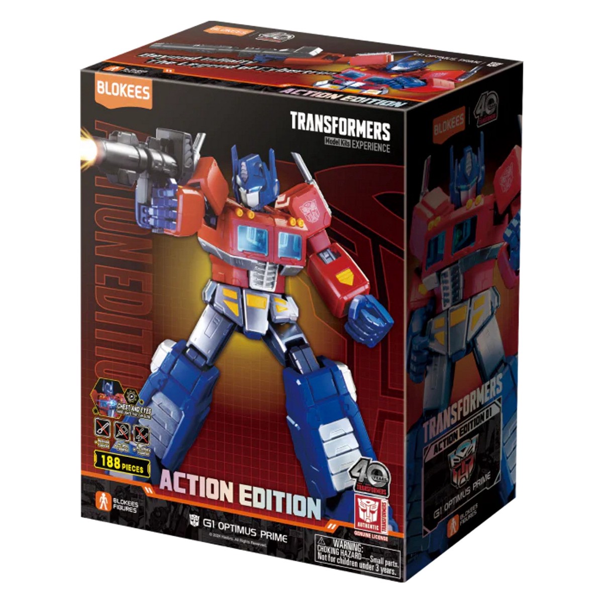 Blokees - Transformers - Model Kit - AE01 G1 Optimus Prime- Action Class