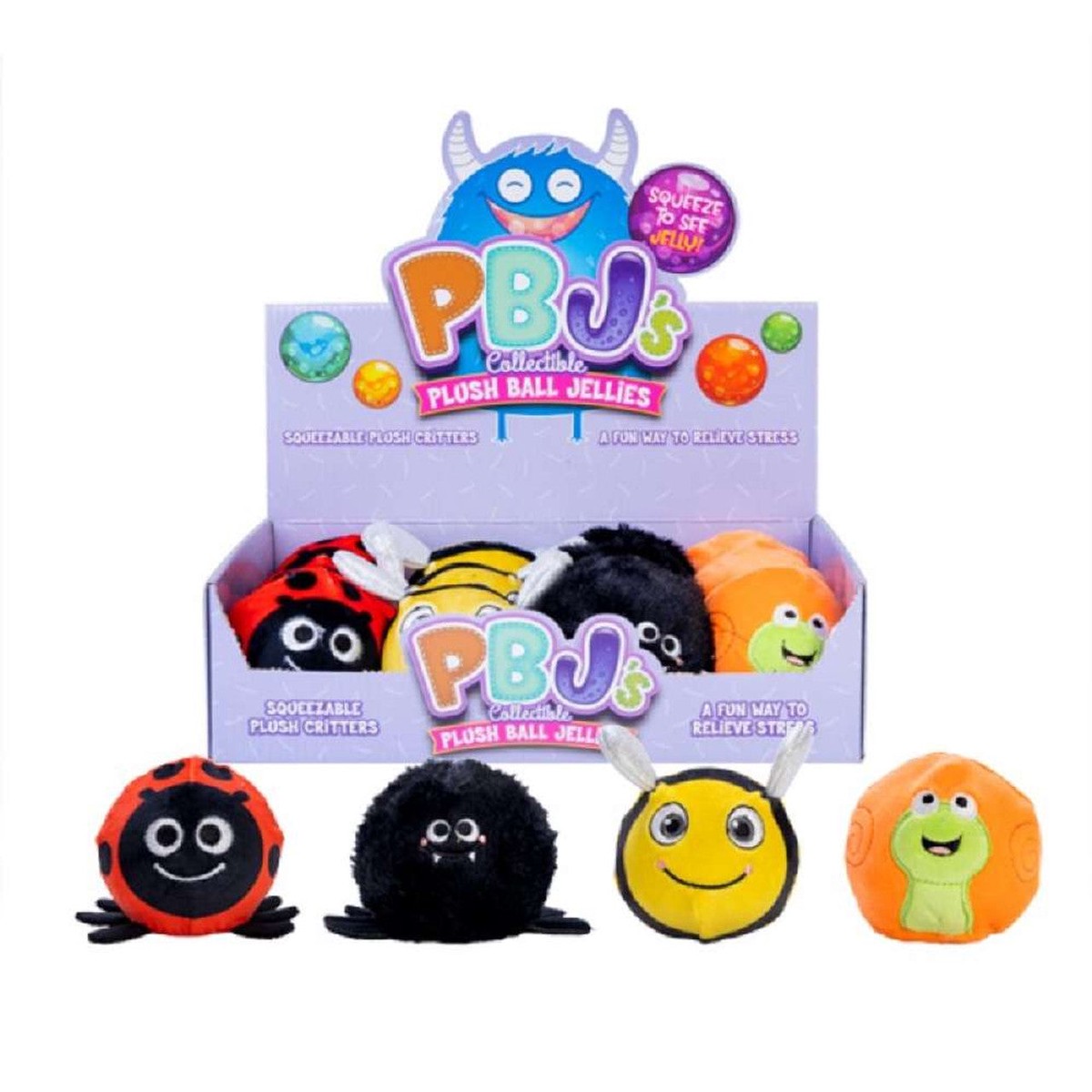 Plush Ball Jellies Bugs