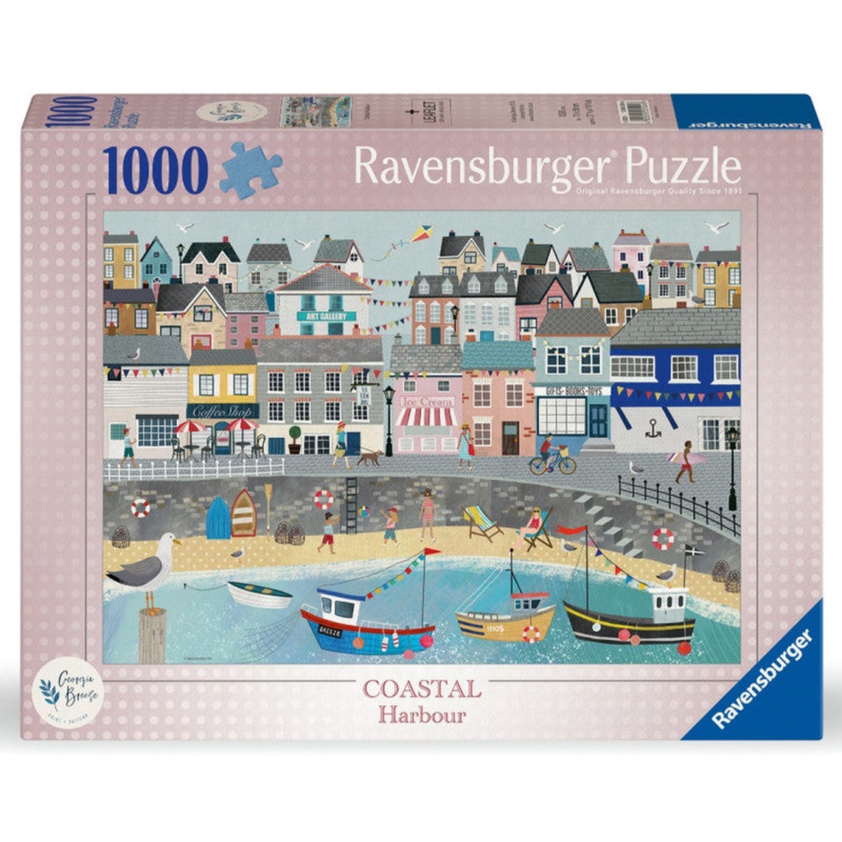 Ravensburger - Coastal Harbour - 1000 Piece Jigsaw New Version