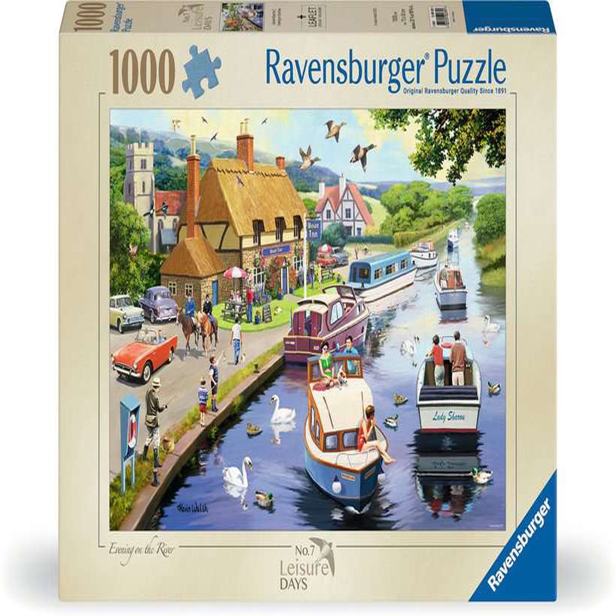 Ravensburger - No.7 Leisure Days - 1000 Piece Jigsaw - New Version