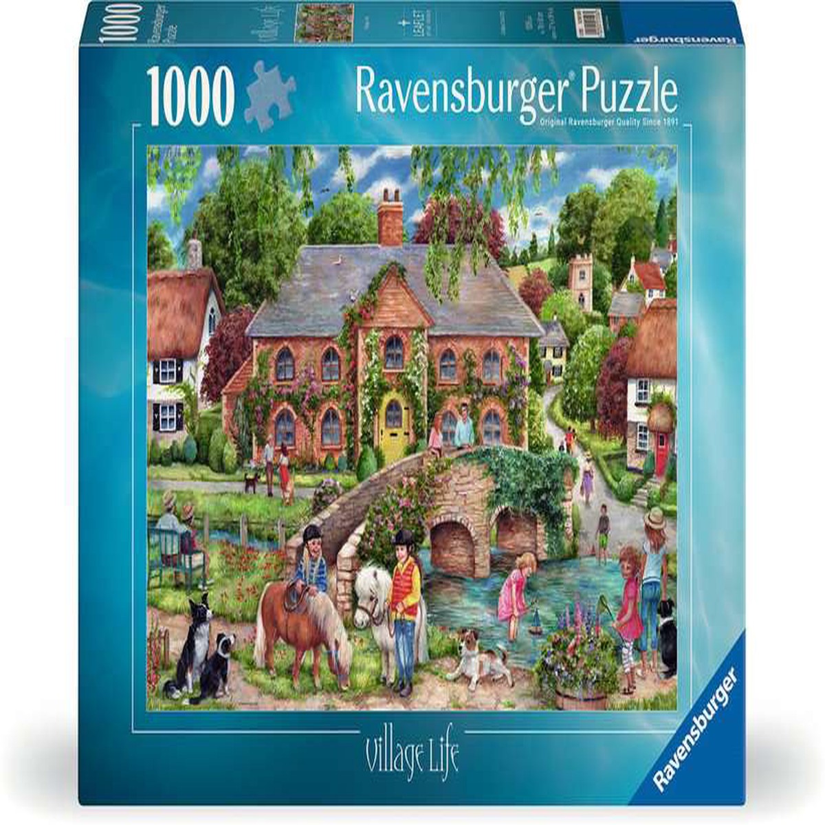 Ravensburger - Vilage life- 1000 piece