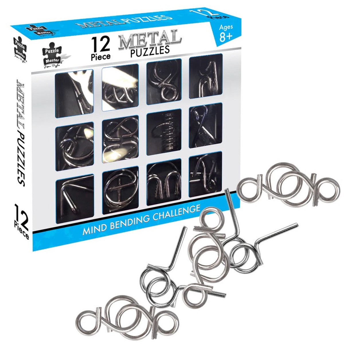 BMS 12 Metal Puzzles Pack