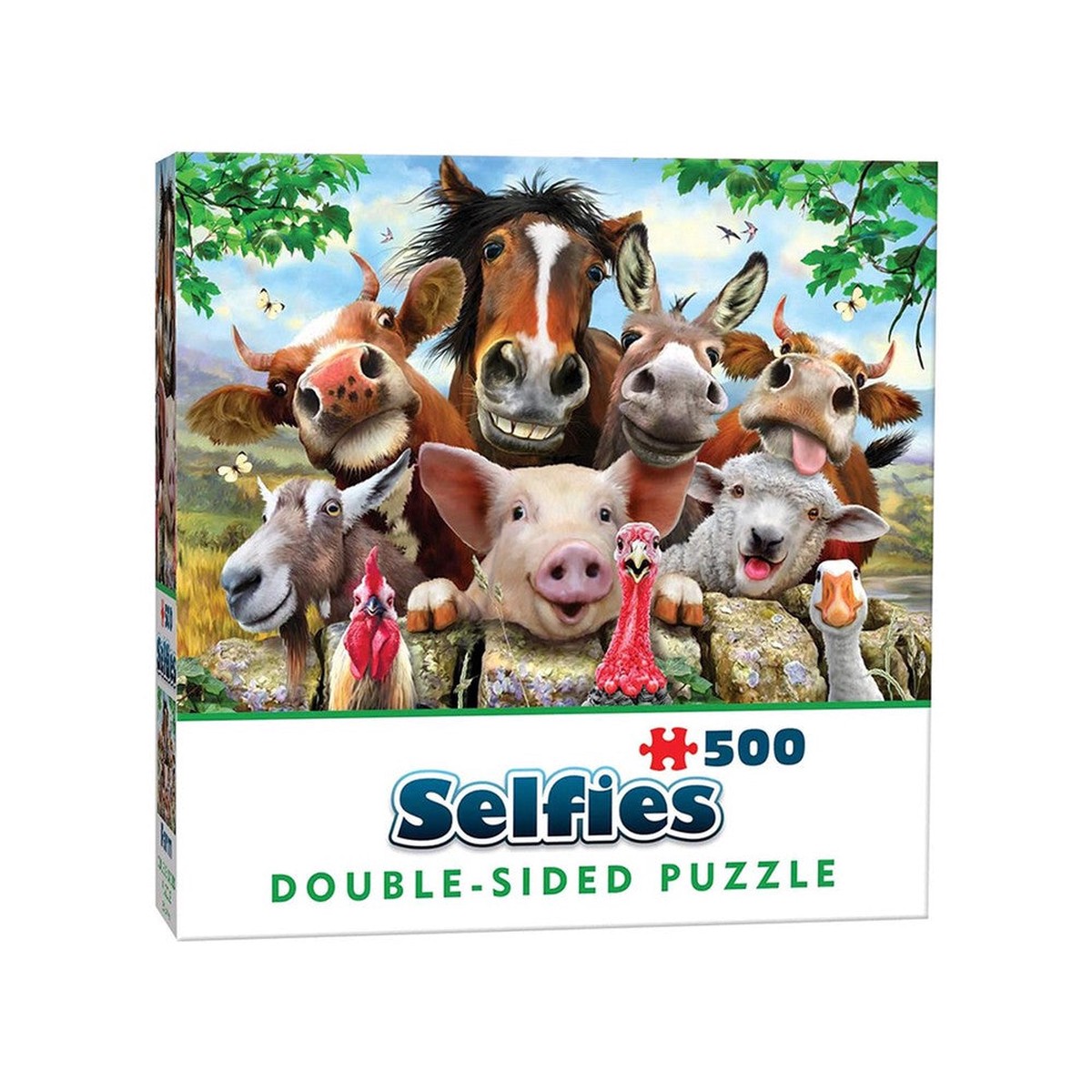 Cheatwell Farm Selfies Double Sided 500 Piece Puzzle