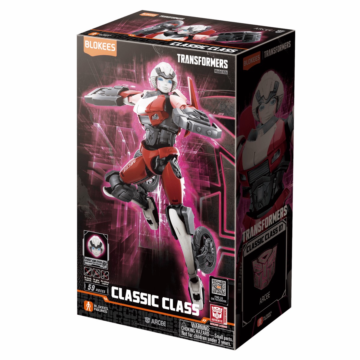 Blokees - Transformers - Model Kit - Arcee (Classic Class 07)
