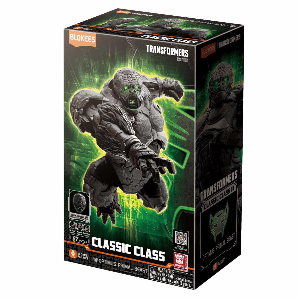 Blokees - Transformers - Model Kit - Optimus Primal Beast (Classic Class 04)