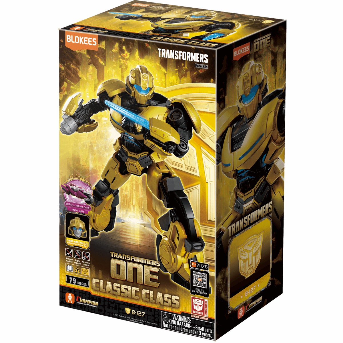 Blokees - Transformers One - Model Kit - B-127 (Classic Class 15)