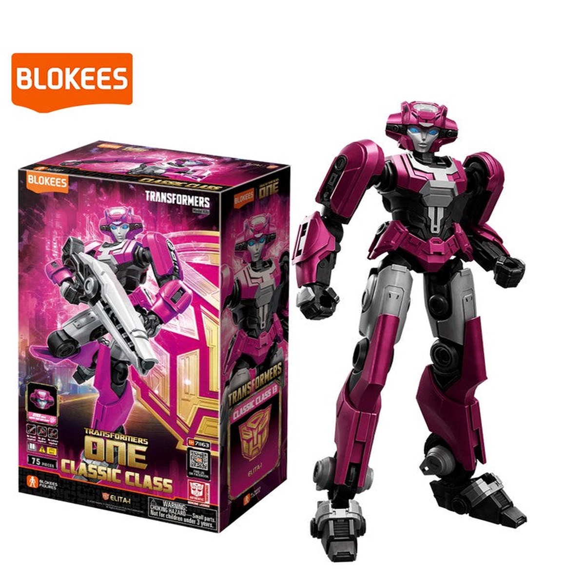 Blokees - Transformers One - Model Kit - Elita-1 (Classic Class 13)