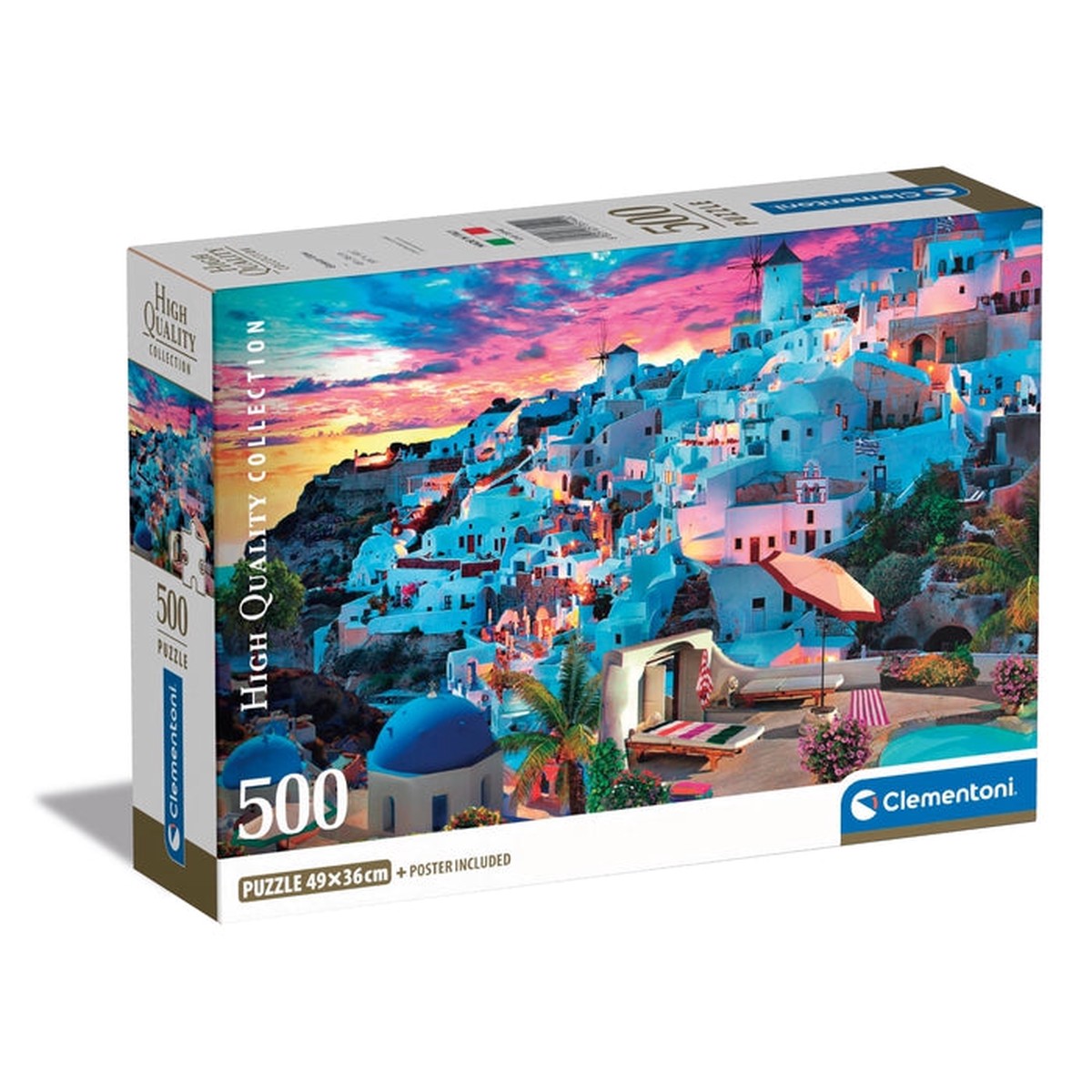 Clementoni - Greece View 500 Piece Jigsaw