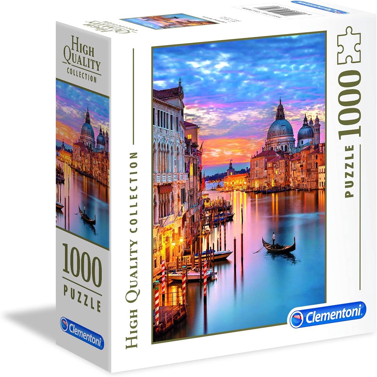 Clementoni - Lighting Venice 1000 Piece Jigsaw (Sq Box)