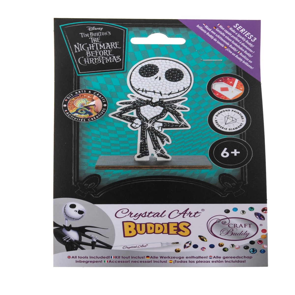 Crystal Art Buddies - Jack Skellington