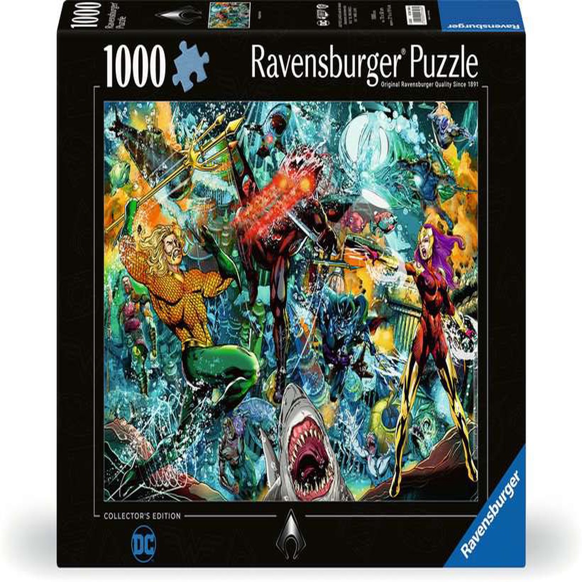Ravensburger - Aquaman Collectors Edition 1000 Piece Jigsaw