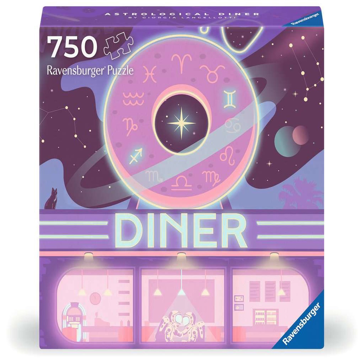Ravensburger - Art&Soul Astrological Diner 750 Piece Jigsaw