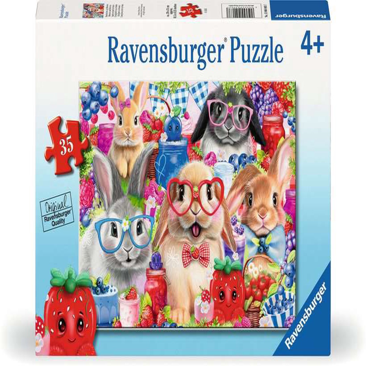 Ravensburger - Bunnies and berries 35 Piece Jigsaw