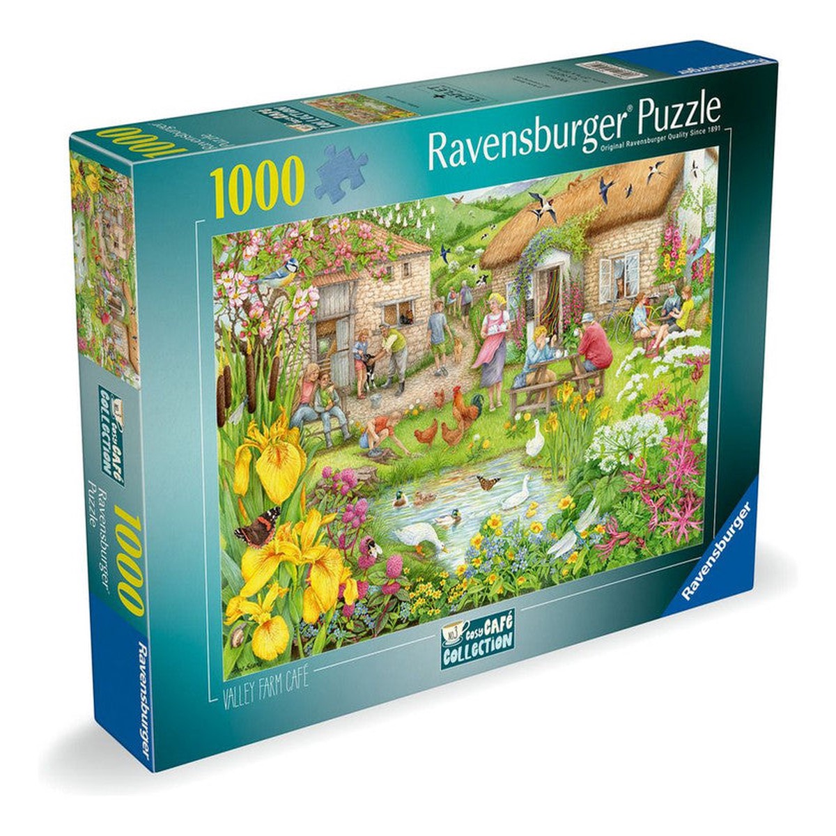 Ravensburger - Cosy Cafe no3 - Valley Farm Cafe 1000 Piece Jigsaw