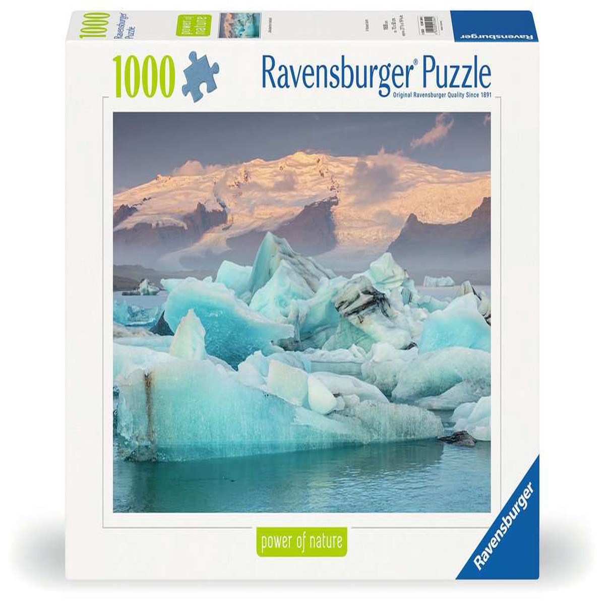 Ravensburger - Jokulsarlon Iceland - Powers of Nature 1000 Piece Jigsaw - New Edition