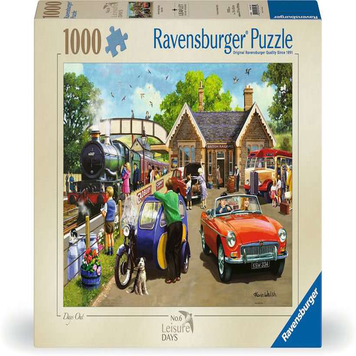 Ravensburger - Leisure Days No. 6 - 1000 Piece Jigsaw New version