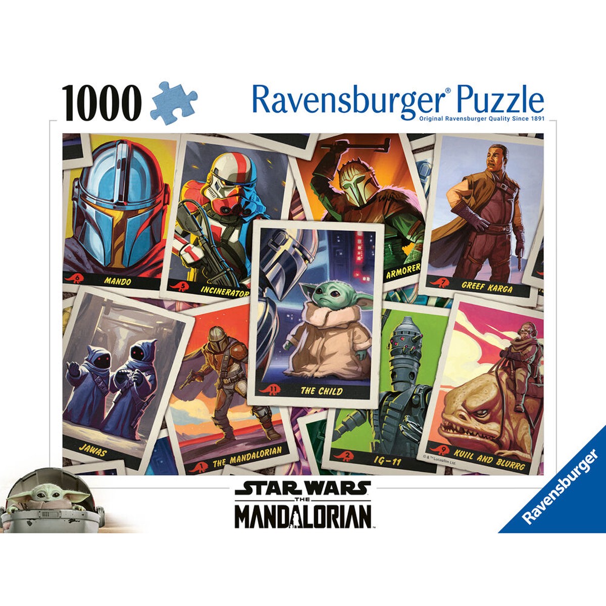 Ravensburger - Star Wars: The Mandalorian 1000 Piece Jigsaw
