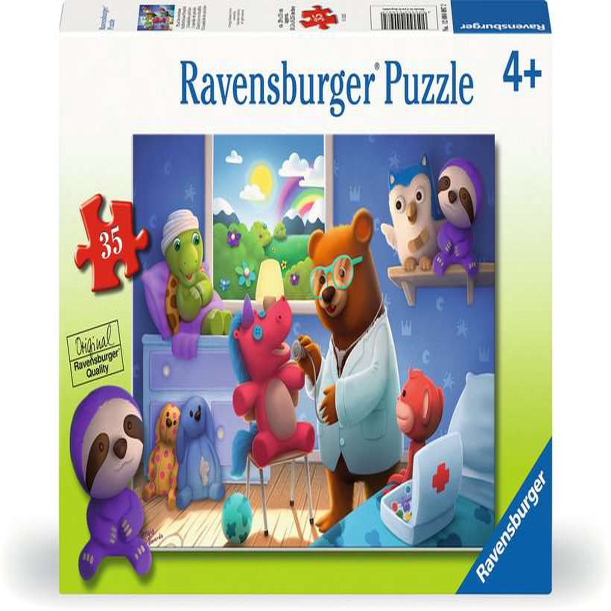 Ravensburger - Stuffed Animal Hoapital 35 Piece Jigsaw