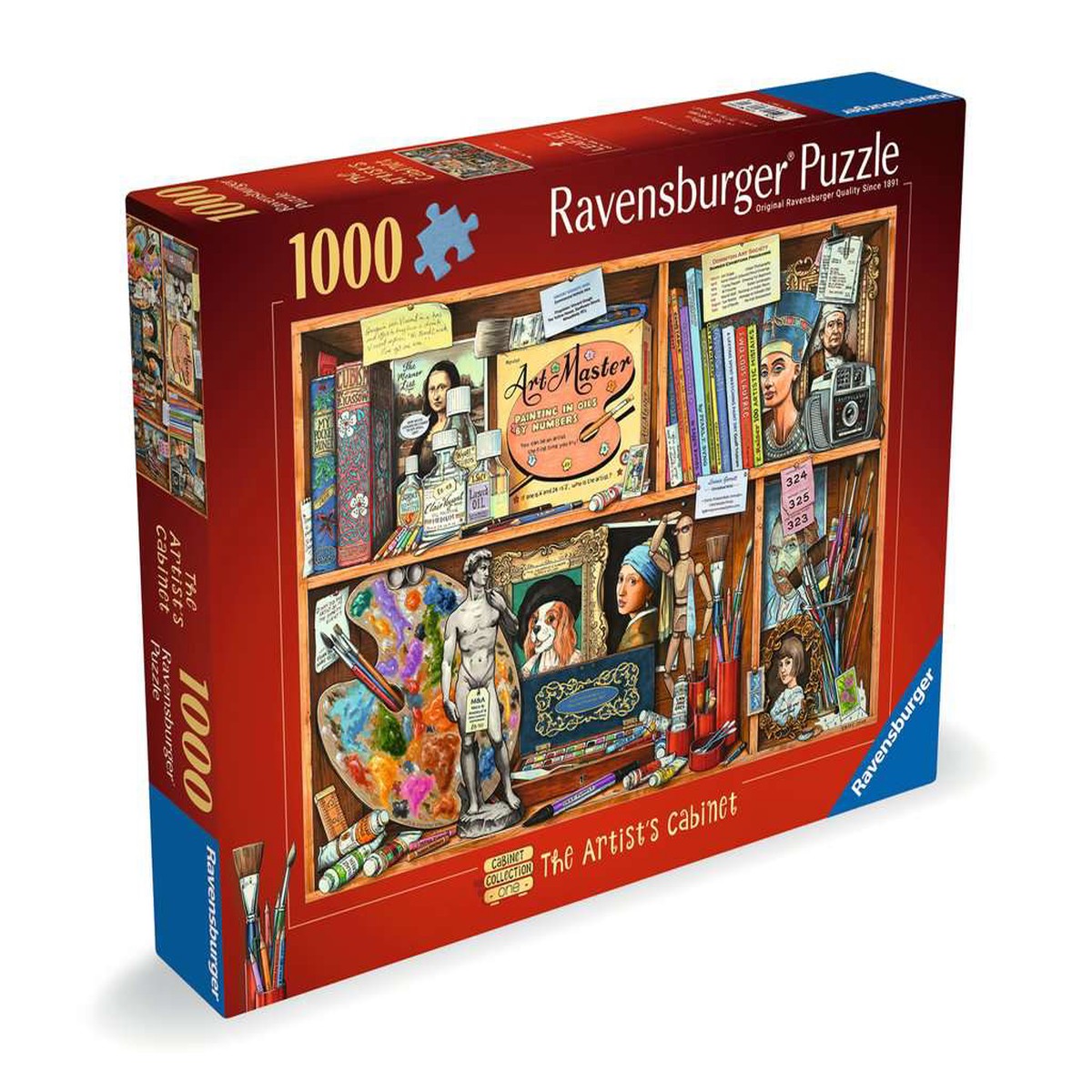 Ravensburger - The Artists Cabinet - 1000 Piece Jigsaw - New Version
