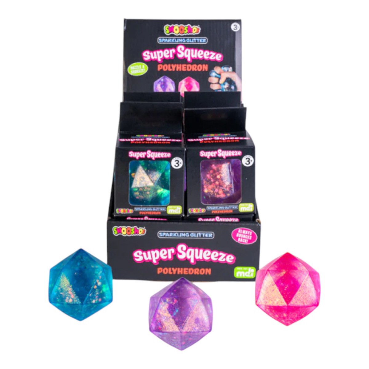 Super Squeeze Polyhedron Sparkling Glitter