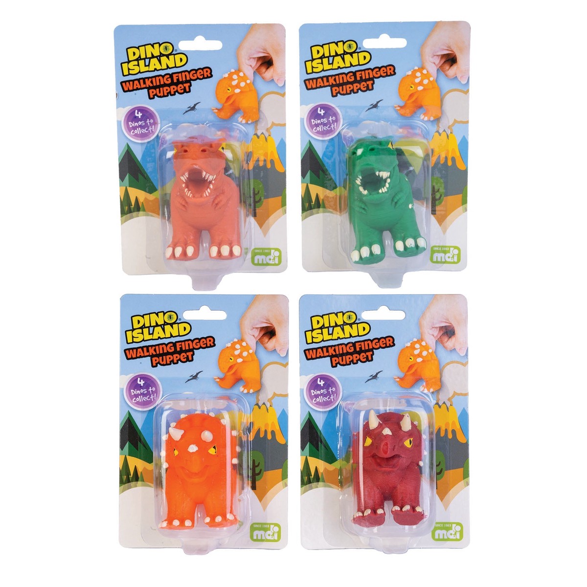 WalkingFinger Puppet Dino