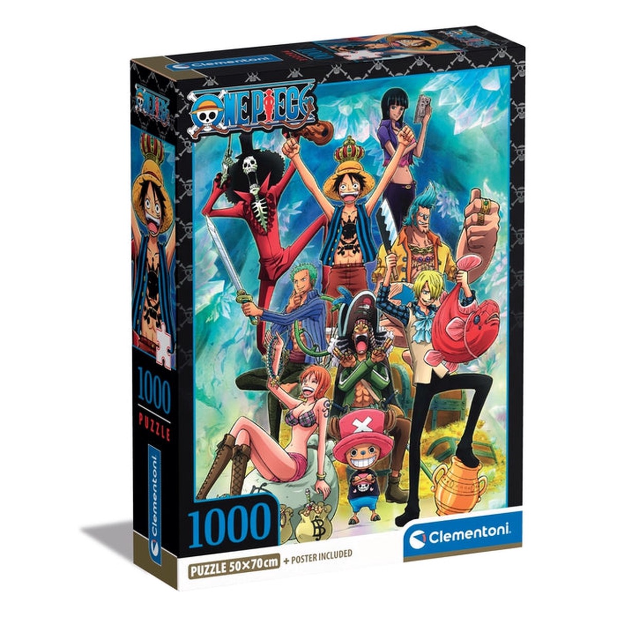 Clementoni - Puzzle: One Piece - High Quality Collection 1000 Piece Puzzle