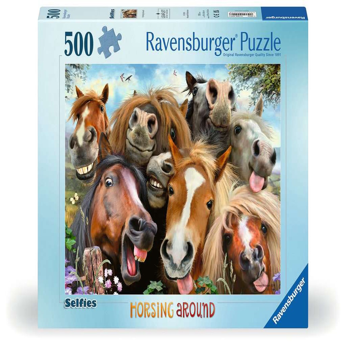 Ravensburger - Horsing Around 500 Piece Jigsaw - New Version - New Version