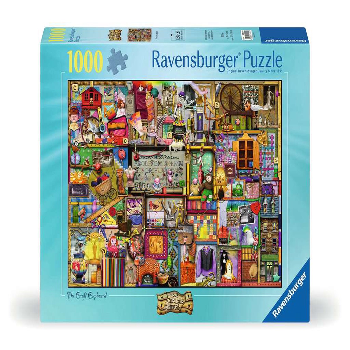 Ravensburger - The Craft Cupboard - 1000 Piece Jigsaw