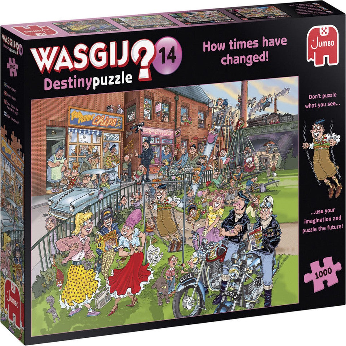 Wasgij? Destiny 14 - How Times Have Changed! 1000 Piece Jigsaw