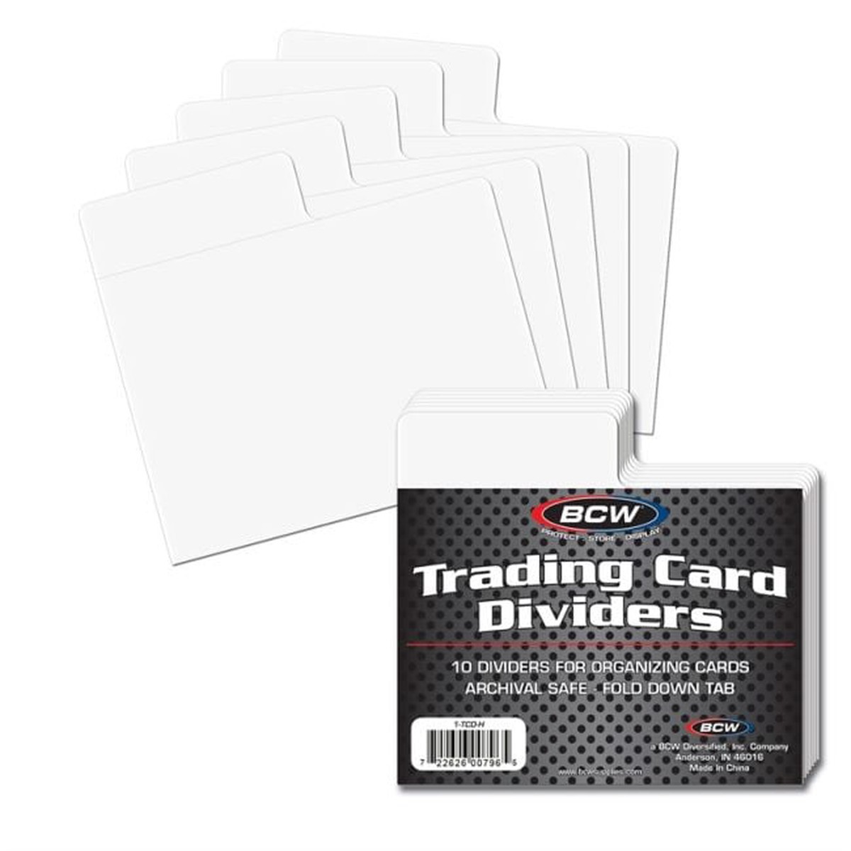 BCW Trading Card Dividers Horizontal (10 Dividers Per Pack)
