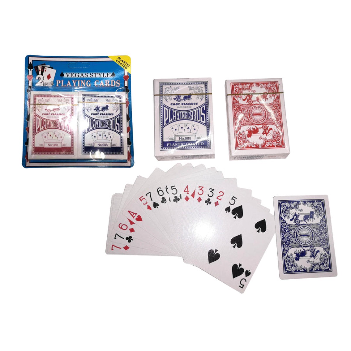 Cart Classics Playing Cards 2 pack