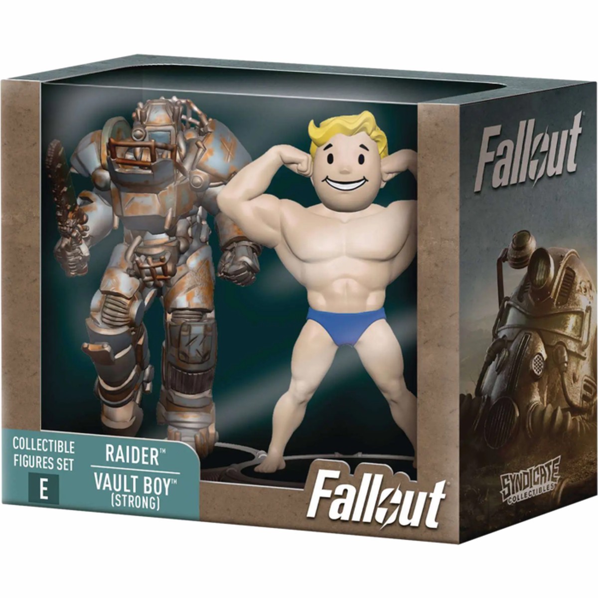 Fallout - Collectible Figures Set - Raider + Vault Boy (strength)