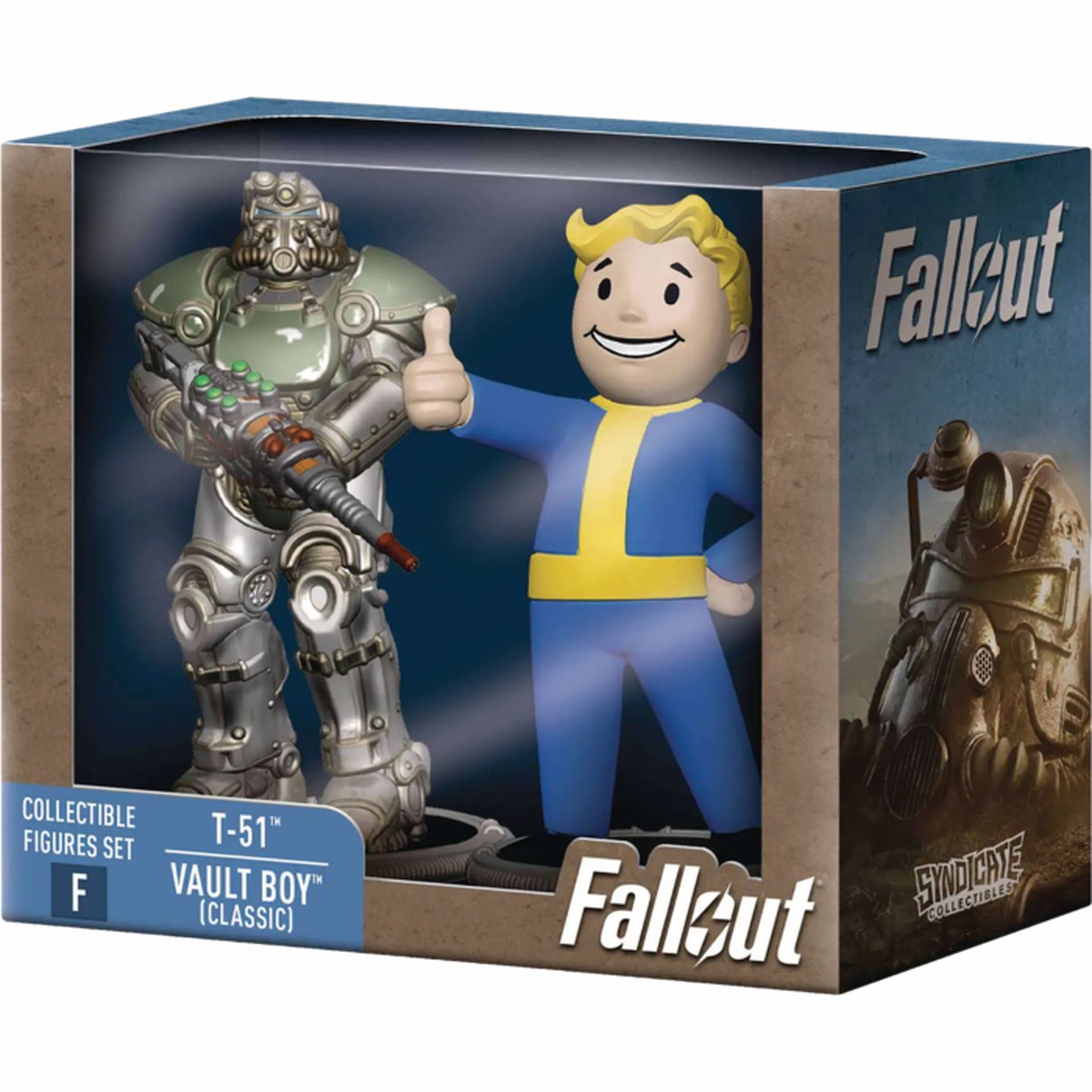 Fallout - Collectible Figures Set - T51 + Vault Boy (classic)