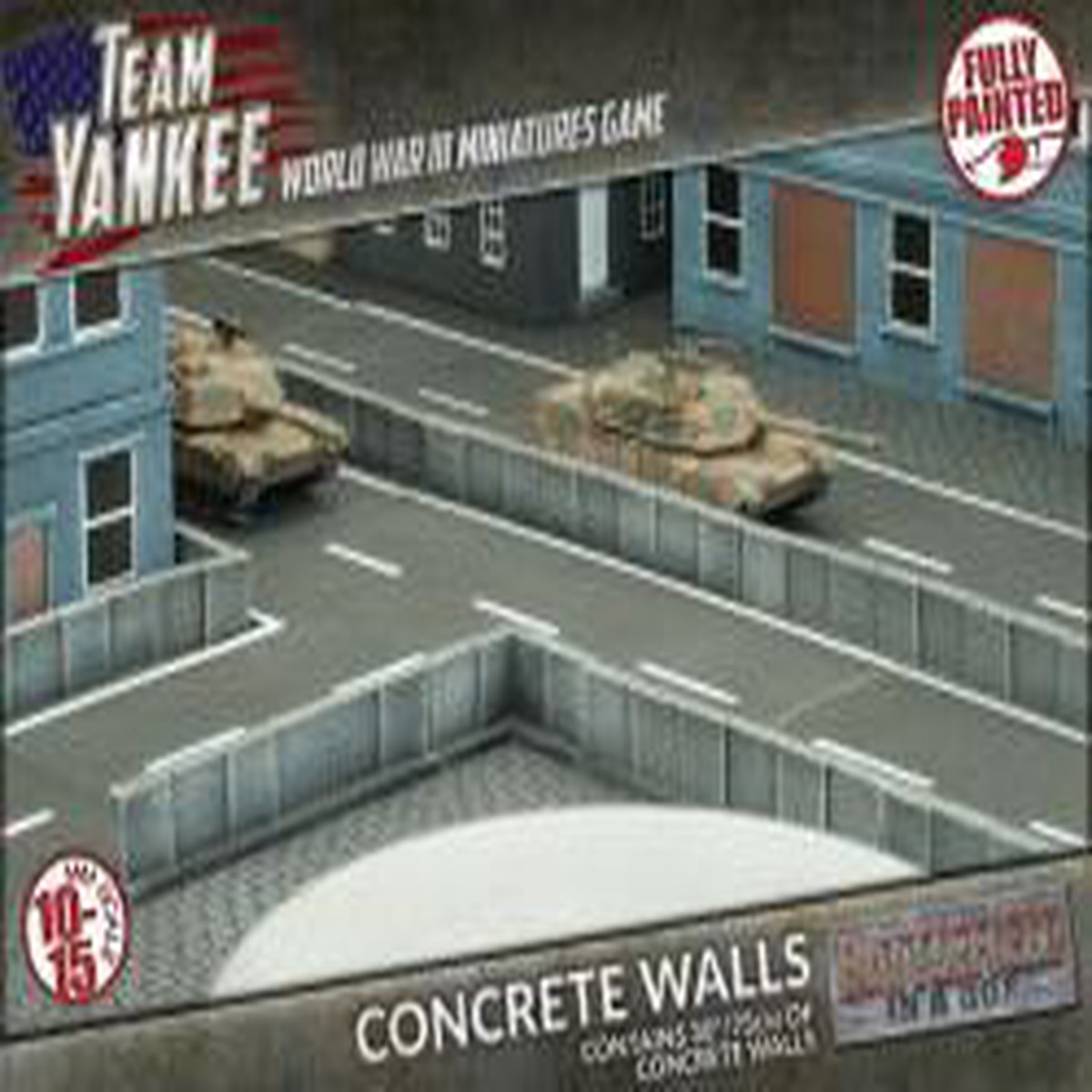 Battlefield in a Box: Modern: Concrete Walls