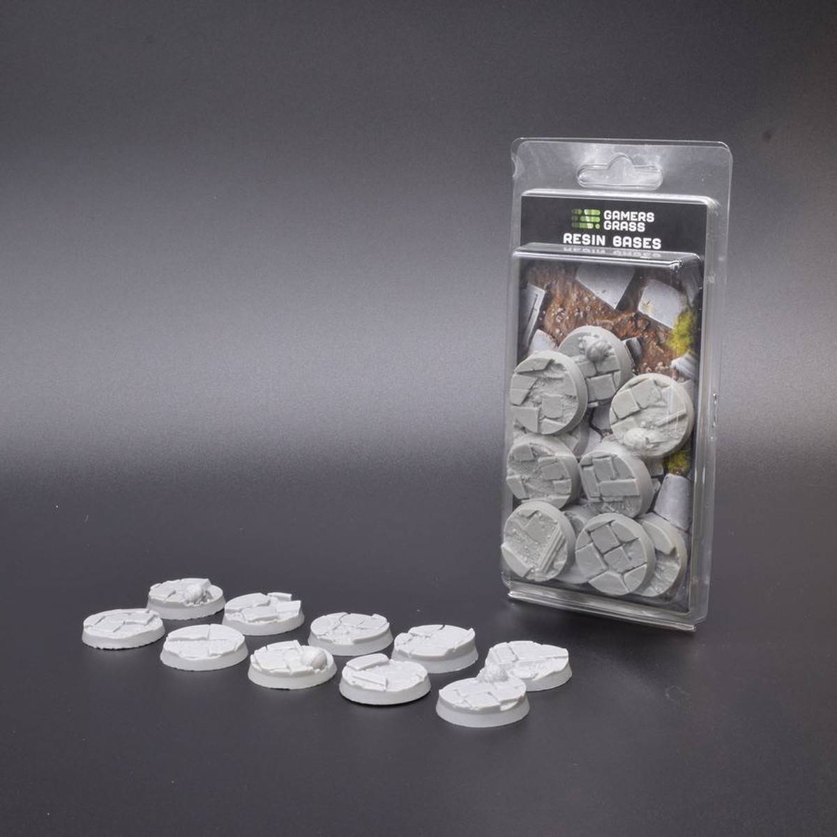 Gamers Grass: Bases: Temple Resin Bases (Round 32mm (x10)