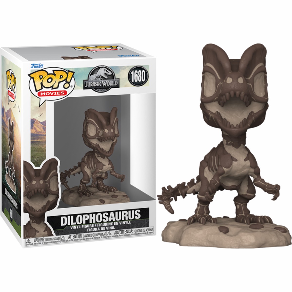 Jurassic Park - Dilophoaurus Fossil Pop!