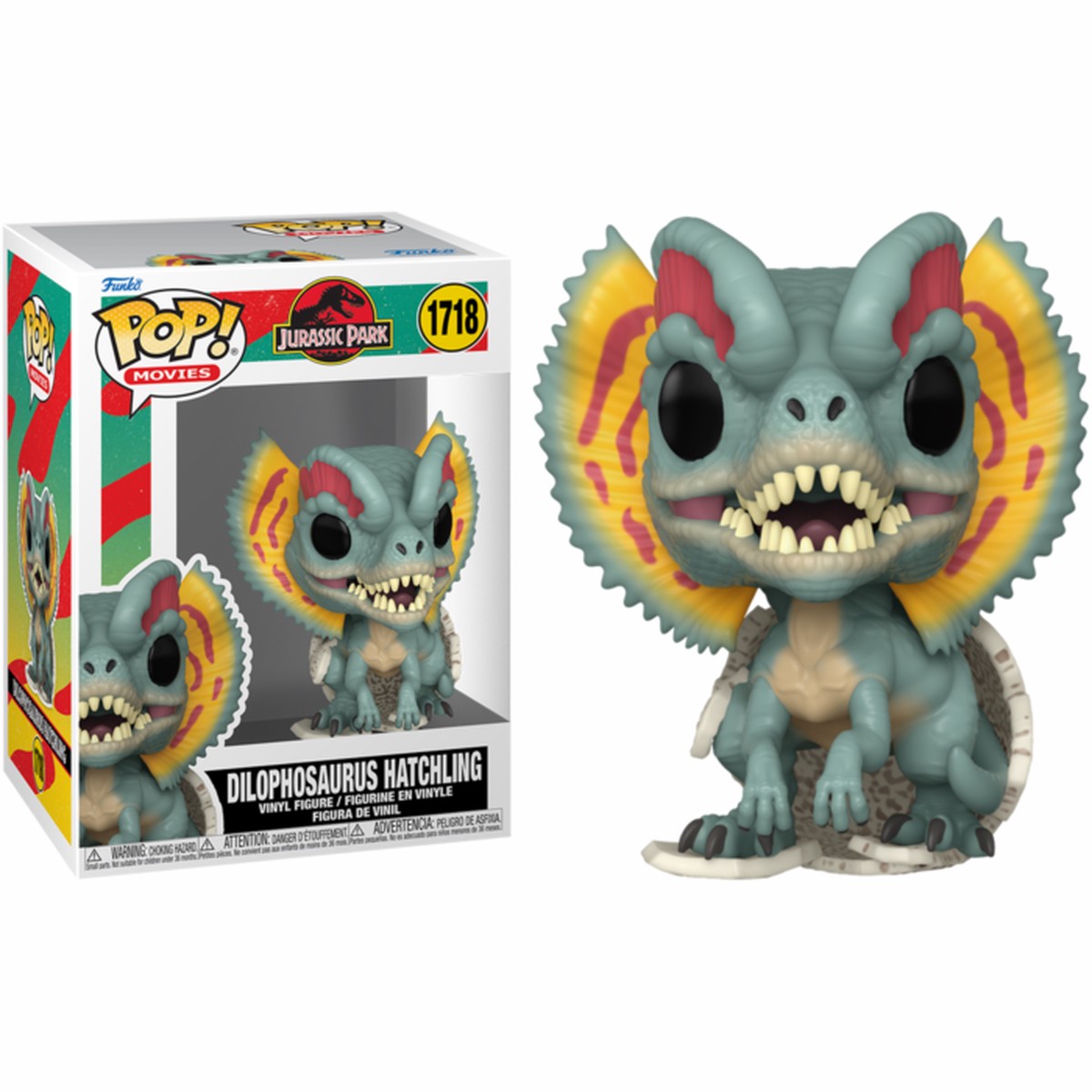 Jurassic Park - Dilophosaurus Hatchling Pop!
